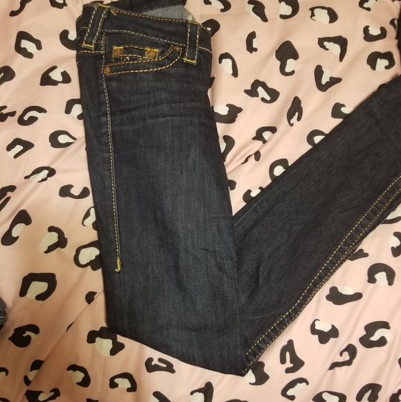 True Religion Dark Wash Skinny Denim - Picture 5 of 6
